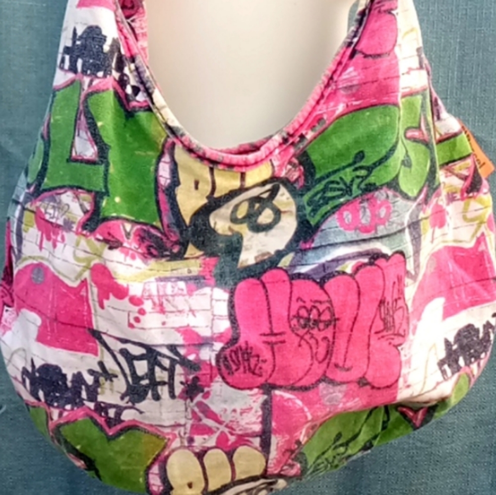 Graffiti Parcel Purse